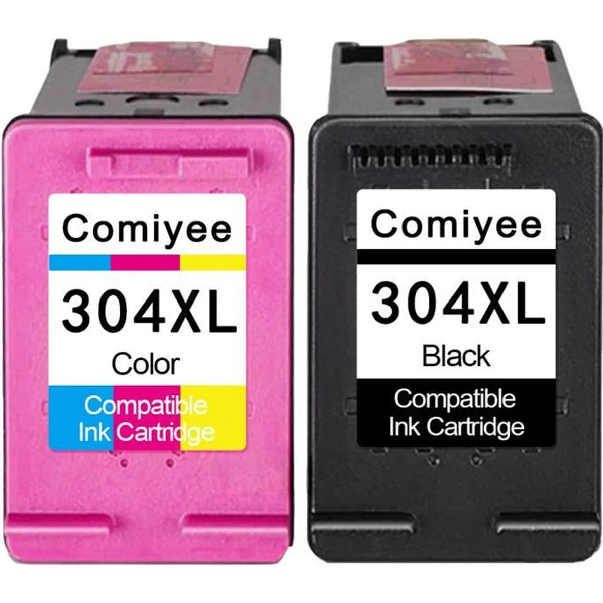 2 Noir Cartouches d'encre Compatible pour HP 304 XL 304XL