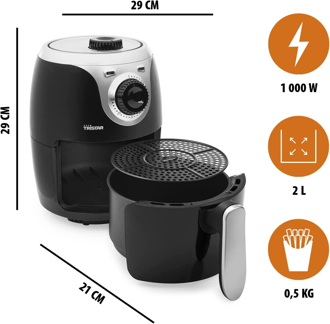 Friteuse sans huile Airfryer Tristar 900 g de frites 3.5 L Paris