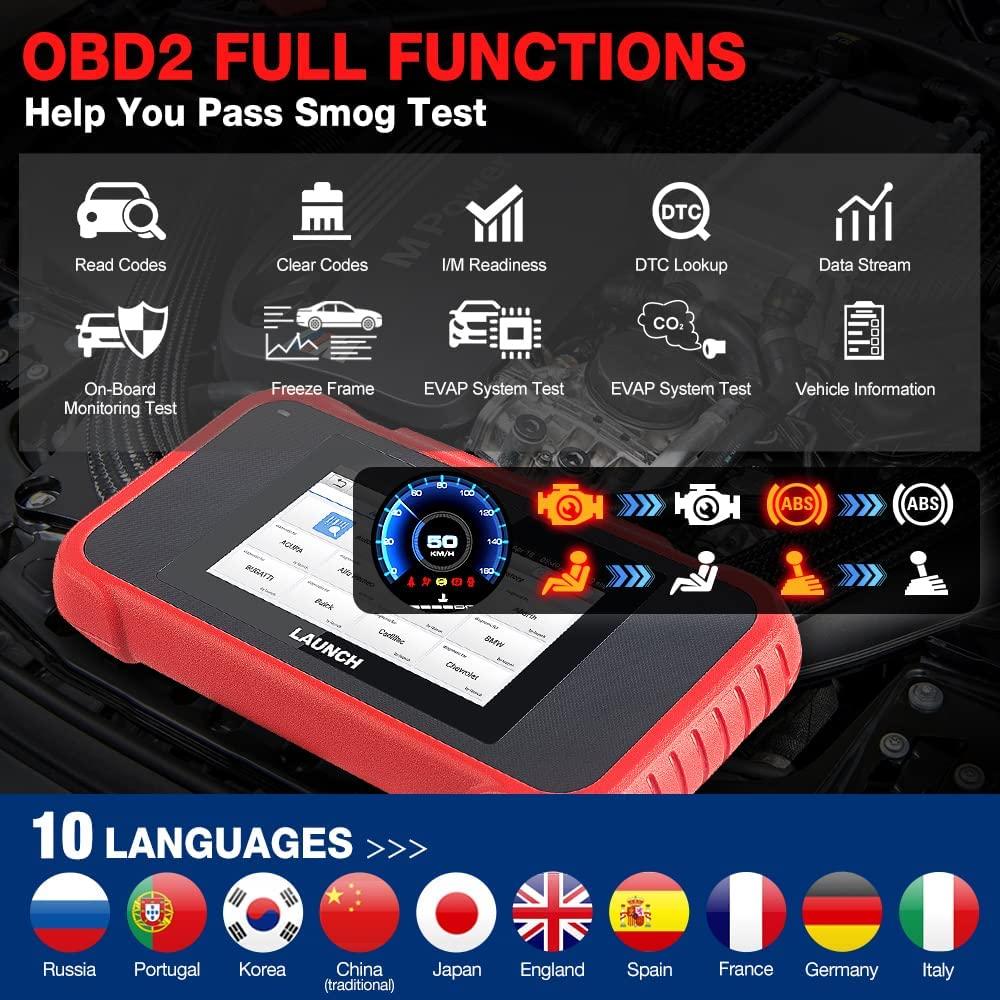 LAUNCH CRP123E OBD2 Scanner Moteur/ABS/SRS/Boîte de Vitesses OBD2 Paris Dakar Shopping