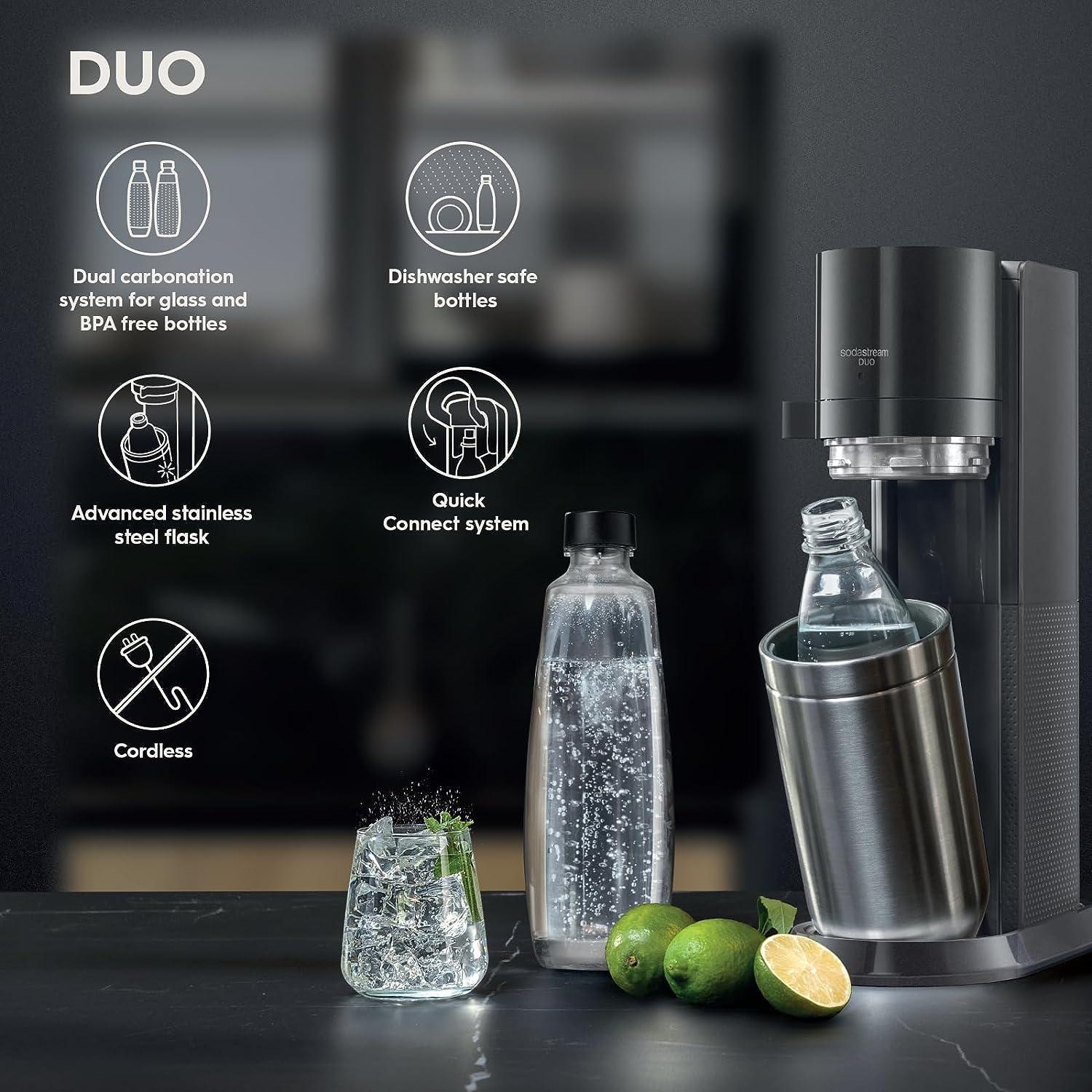 Adaptateur Bouteille En Verre Pour Sodastream – Connexion Rapide, étanche – Économique Et écologique